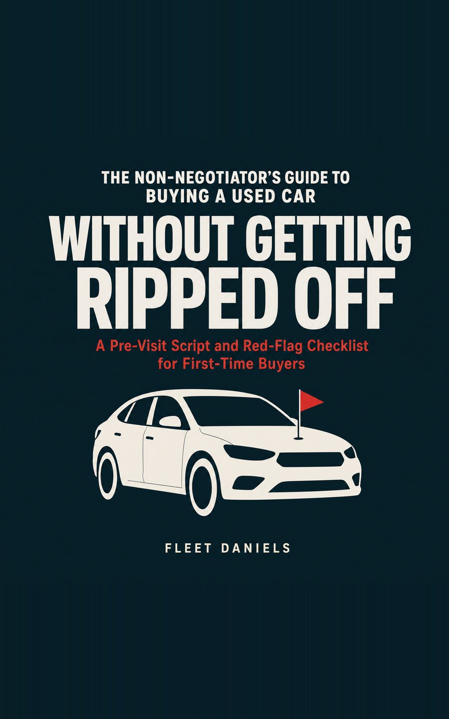 Cover of The Non-Negotiator's Guide to Buying a Used Car by Fleet Daniels